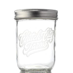 Premium Merchandise | Clutch City Farms' Mason Jar